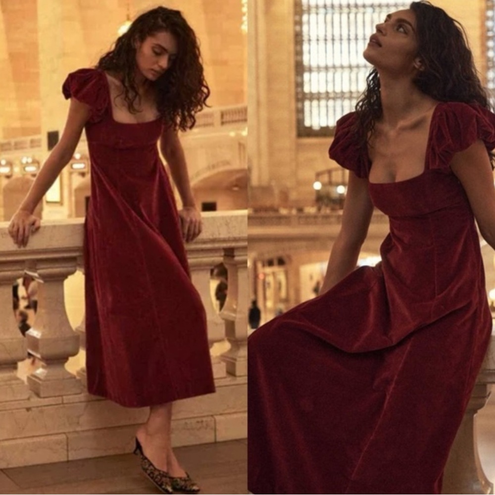 DOEN Celestine Velvet Dress